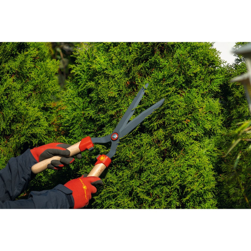 Cisaille à haie avec lames ondulées 20 cm | WOLF-GARTEN