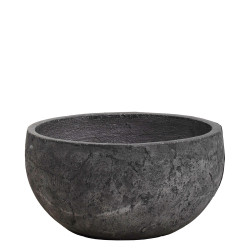 Coupe en ciment New Cement grise Ø 38 x 20 cm