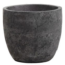 Pot en ciment New Cement gris Ø 42 x 36 cm