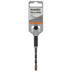 Foret SDS pour béton Ø 4 x 110 mm INVENTIV