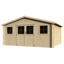 Abri de jardin en bois Florian 28 mm 5