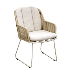 Fauteuil de Jardin Carma Crème – Confort Extrême | PROLOISIRS