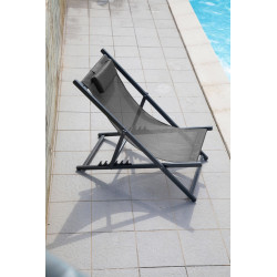 Chilienne Ara Graphite – Confort Extérieur Durable | PROLOISIRS