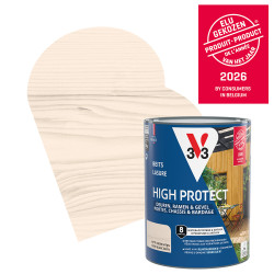 Lasure Bois Haute Protection Cèdre Blanc 0,75 L | V33