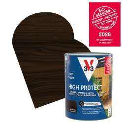 Lasure pour bois High Protect Wengé 0,75 L V33 – portes et châssis | V33