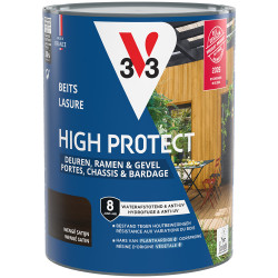 Lasure pour bois High Protect Wengé 0,75 L V33 – portes et châssis | V33