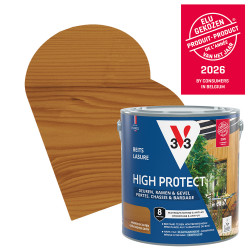 Lasure Bois Haute Protection Chêne Moyen 2,5 L | V33