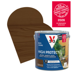 Lasure Bois Haute Protection Chêne Foncé V33 2,5 L | V33