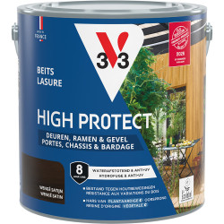 Lasure Bois Haute Protection Wengé 2,5L V33 Porte & Châssis | V33