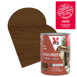Lasure Chalet Haute Protection Chêne Foncé V33 0,75 L | V33