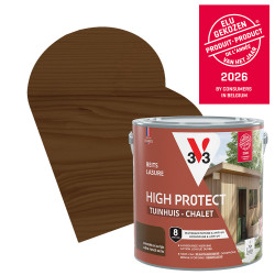 Lasure Chalet V33 Haute Protection Chêne Foncé 2,5 L | V33