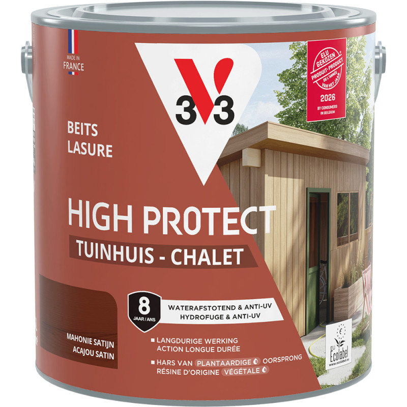 Lasure Chalet Haute Protection Acajou V33 2,5 L | V33