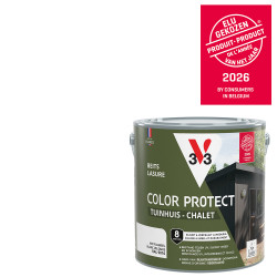 Lasure Chalet Protection Couleur Blanc 2,5 L | V33