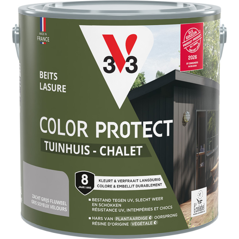 Lasure Chalet Gris Soyeux Color Protect 2.5L | V33