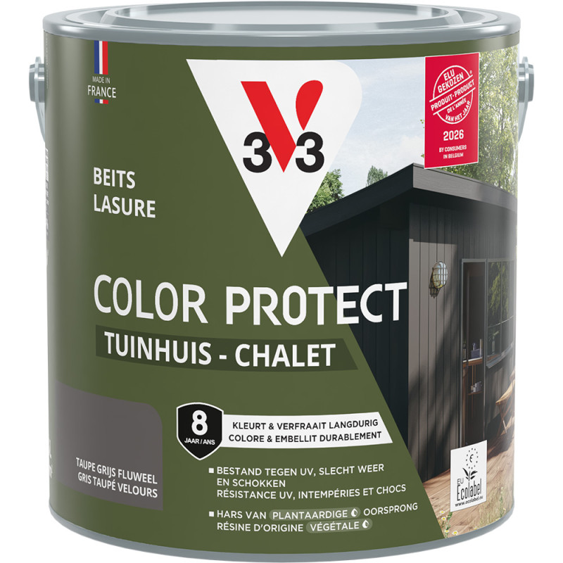 Lasure Chalet Gris Taupé V33 Color Protect 2.5L | V33