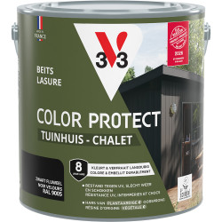 Lasure Chalet V33 Protection de la couleur Noir 2,5 L | V33