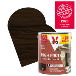 Lasure Chalet Haute Protection Wengé V33 - 3 L gratuits | V33