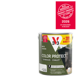 Lasure Chalet V33 Color Protect blanc 2,5 L + 0,5 L gratuit | V33