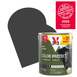 Lasure Chalet Anthracite V33 – 2,5 L + 0,5 L gratuit| V33