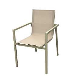 Fauteuil de jardin Giulia sable