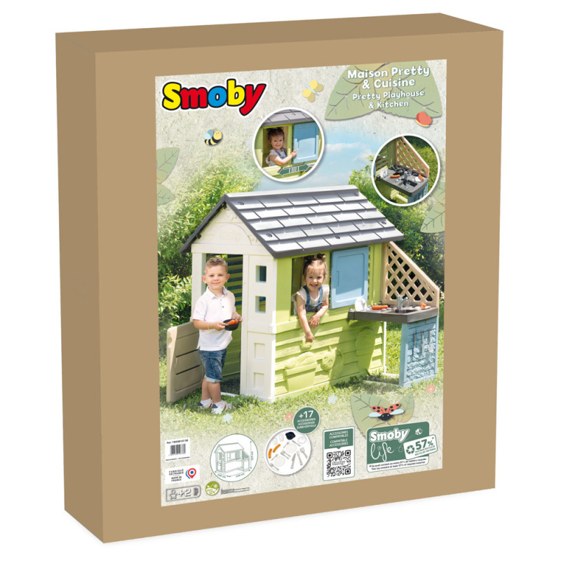 Maisonnette pour enfant Pretty et cuisine d'été 1