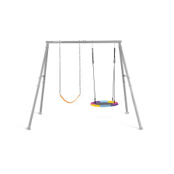 Portique en métal Swingset