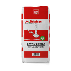 Palette 48 sacs Béton rapide 25kg | MR.BRICOLAGE