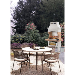 Gran Canaria – Barbecue béton Marmotech avec grille réglable