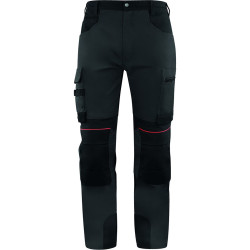 Pantalon de travail M5PA3STR gris et noir XXXXL DELTA PLUS