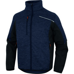 Veste pull Nagoya 2 bleu marine et noir M DELTA PLUS