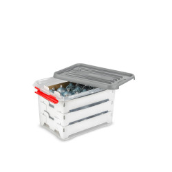 Box de rangement Noël Handy+ 20L CURVER – Organisez vos fêtes | CURVER