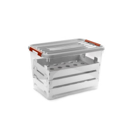 Boîte de rangement de Noël Handy+ 50 L CURVER – Organisez vos fêtes |