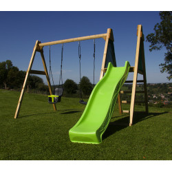 Portique en bois Jade lime