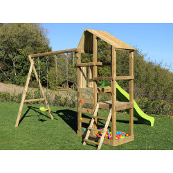 Portique en bois Giulia lime