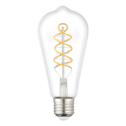 Ampoule LED filament E27 – Éclairage chaleureux et économique