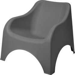 Fauteuil de jardin Nuvola anthracite