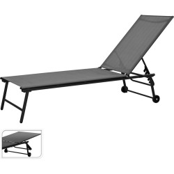 Lit de soleil Enzo gris