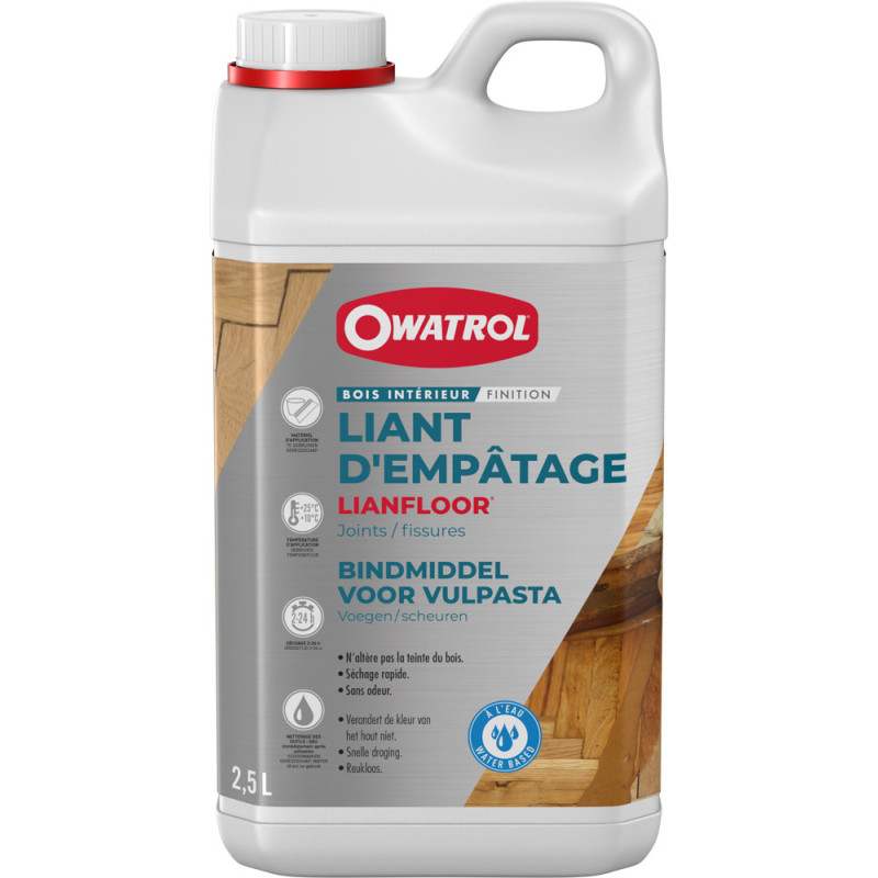 Liant d'empâtage Lianfloor incolore 2