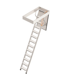 Escalier escamotable Ecosteel avec caisson 70 x 140 cm SOGEM