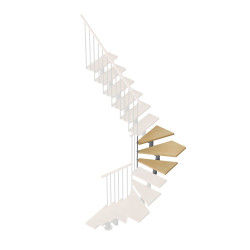 1/4 tournant gauche pour escalier Eureka SOGEM