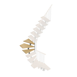 1/4 tournant droit pour escalier Eureka SOGEM