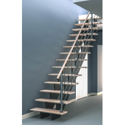 Escalier en hêtre Biax droit SOGEM