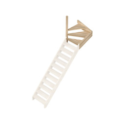 1/4 tournant haut gauche pour escalier Provence SOGEM
