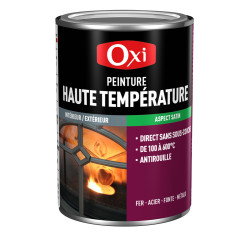 Peinture Haute température noire 0