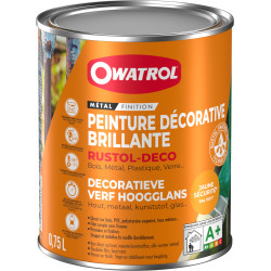 Peinture pour métal Rustol Deco jaune 0