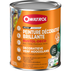 Peinture pour métal Rustol Deco vert sapin 0