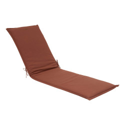 Coussin pour lit de soleil Koraï acajou