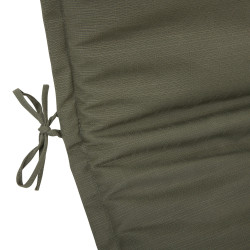 Coussin pour lit de soleil Koraï vert laurier