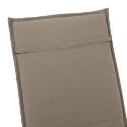 Coussin pour lit de soleil Koraï café