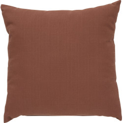 Coussin déperlant Koraï acajou 40 x 40 cm